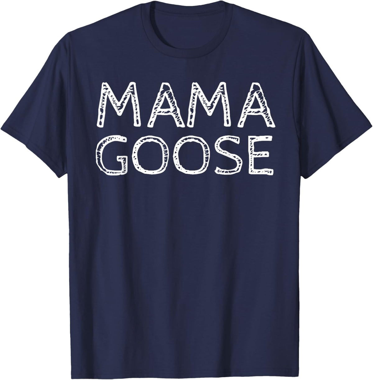 Mama Goose T-Shirt - Navy Blue