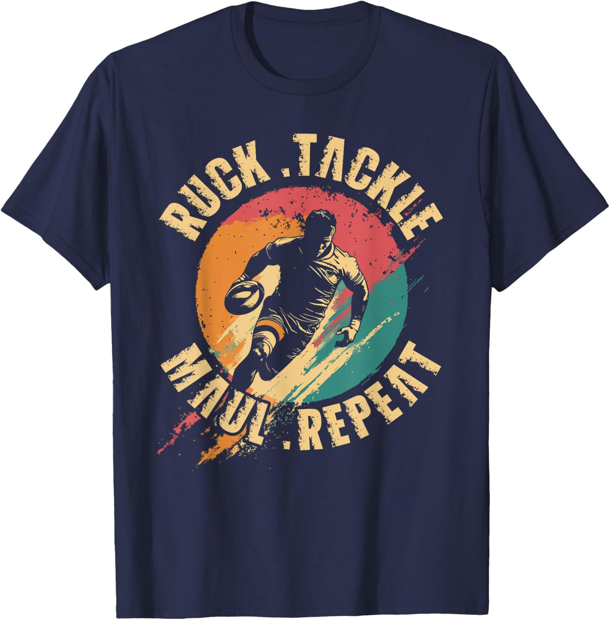 Rugby Team England Sports Rugby Men T-Shirt - Navy Blue