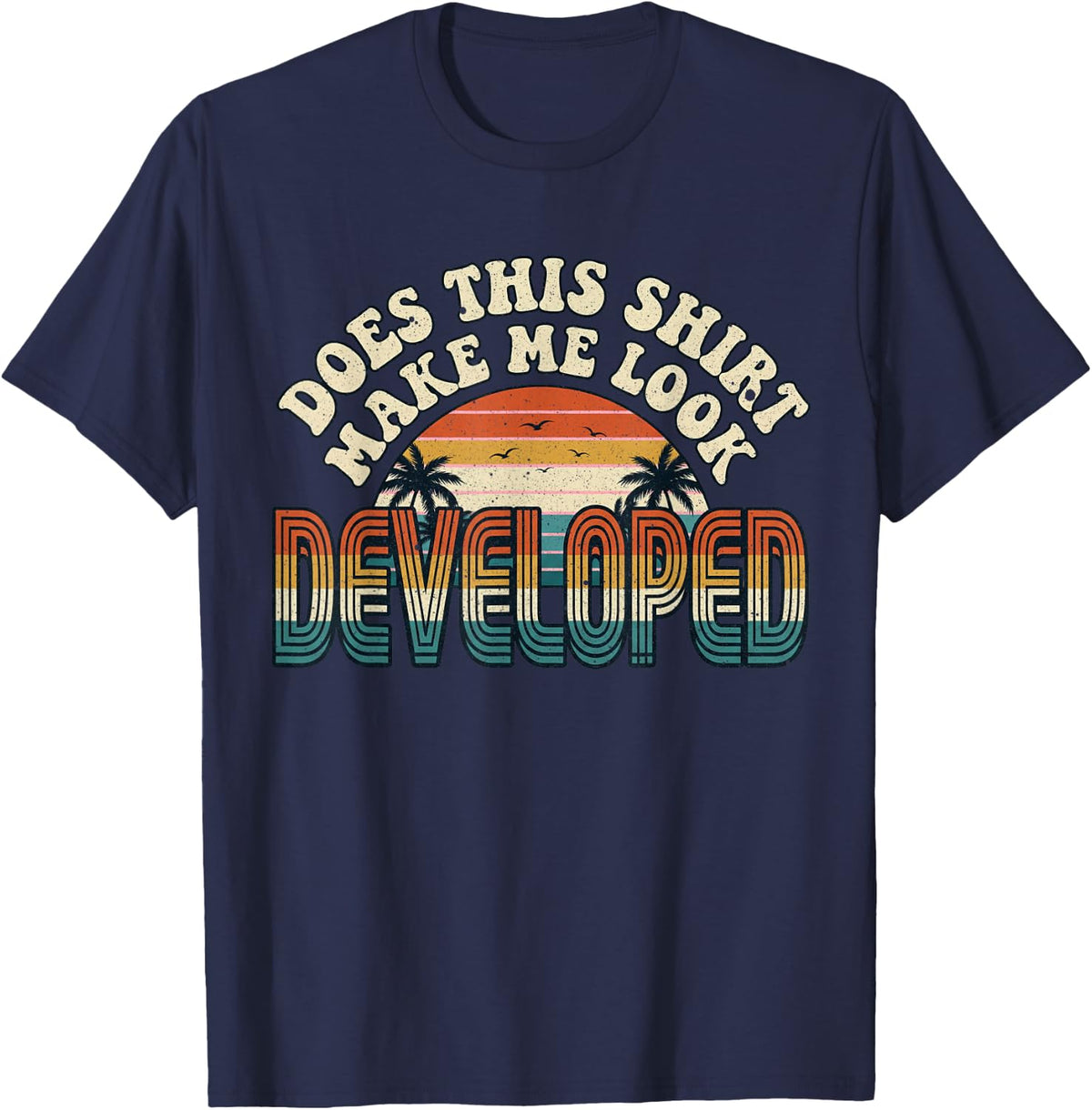 Programmer Coding Developer Teacher Professional Humor T-Shirt - Navy Blue