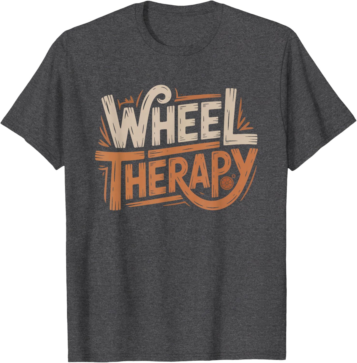 Clay Potter Pottery Wheel Therapy Mindfulness Centering T-Shirt - Dark Heather Grey