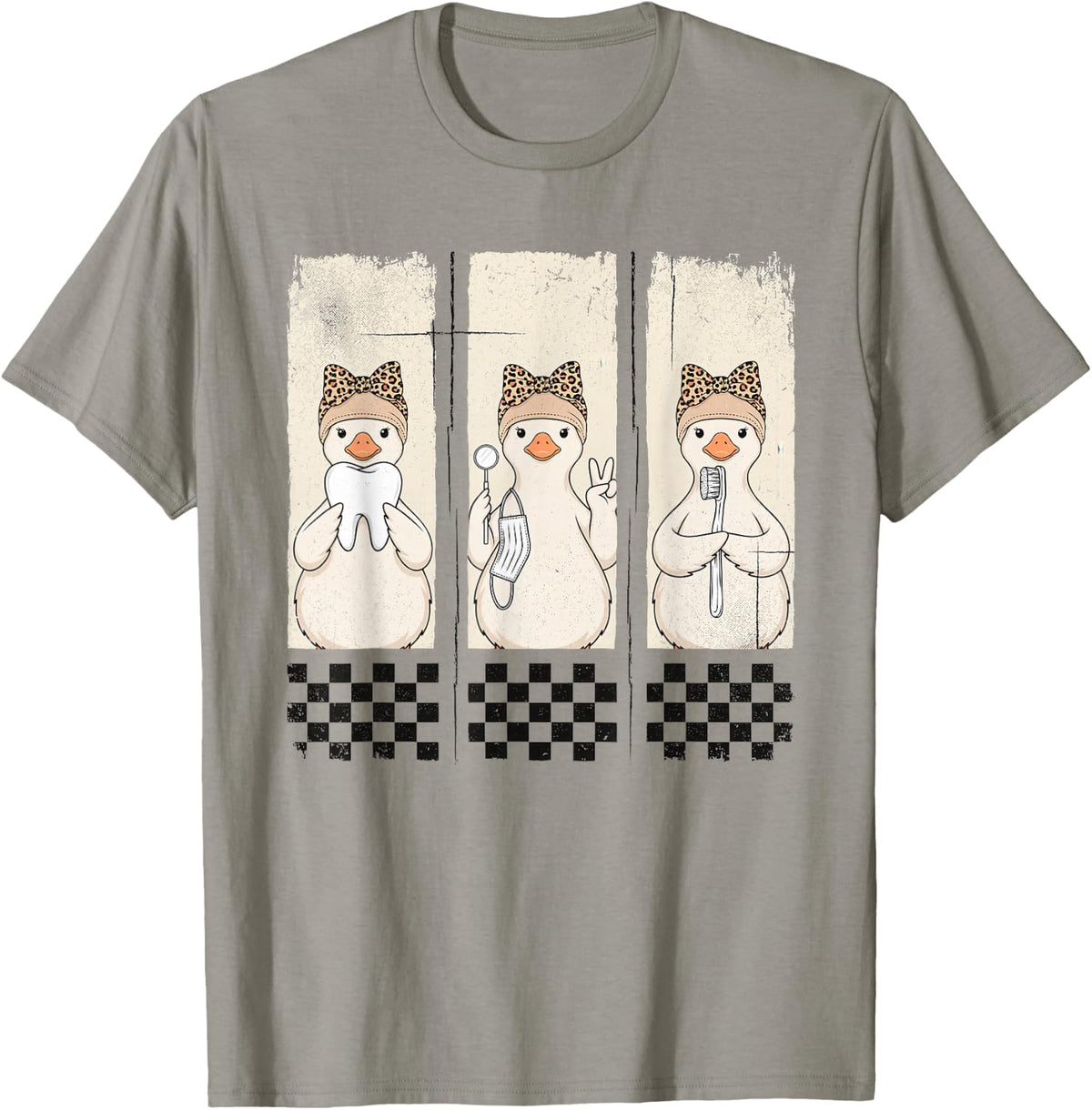 Dental Assistant Chairside Dental Assisting Nurse T-Shirt - Slate Grey