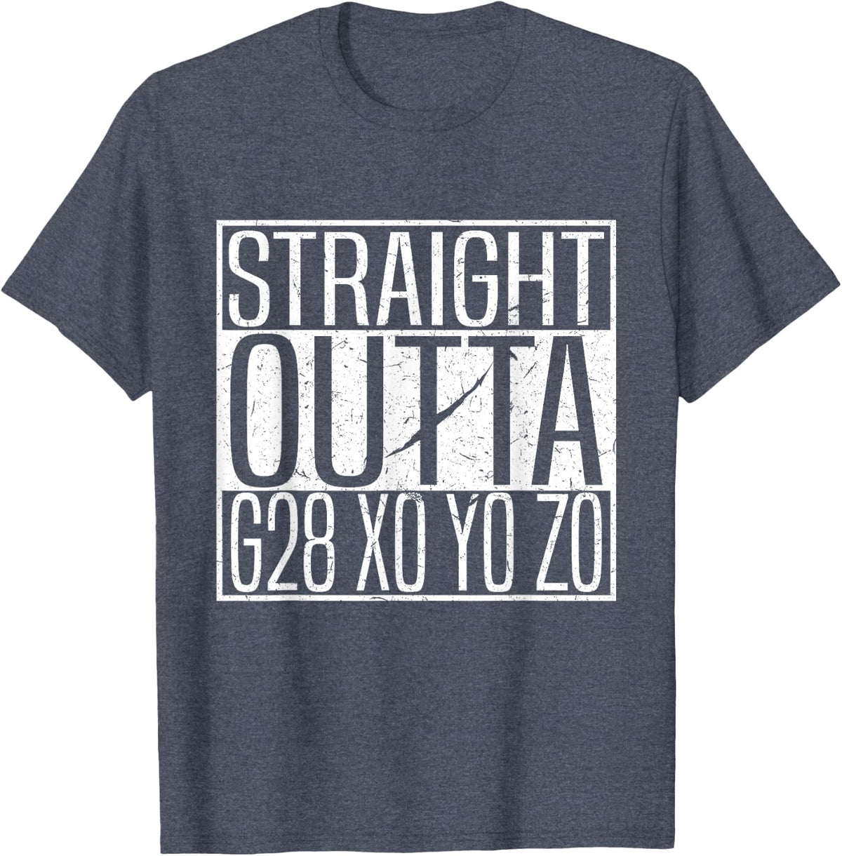 Straight Outta G28 Home Shirt Funny G-Code Programmer Tee T-Shirt - Heather Blue