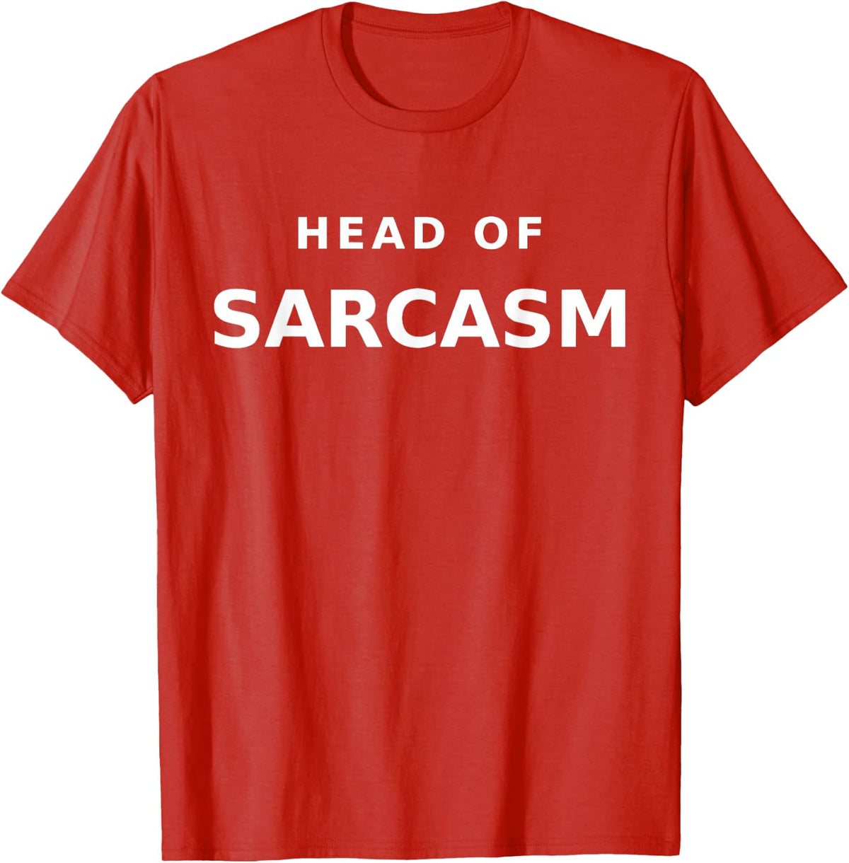 Head of Sarcasm T-Shirt - Red