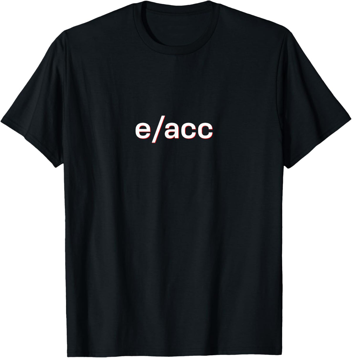 e/acc T-Shirt - Black