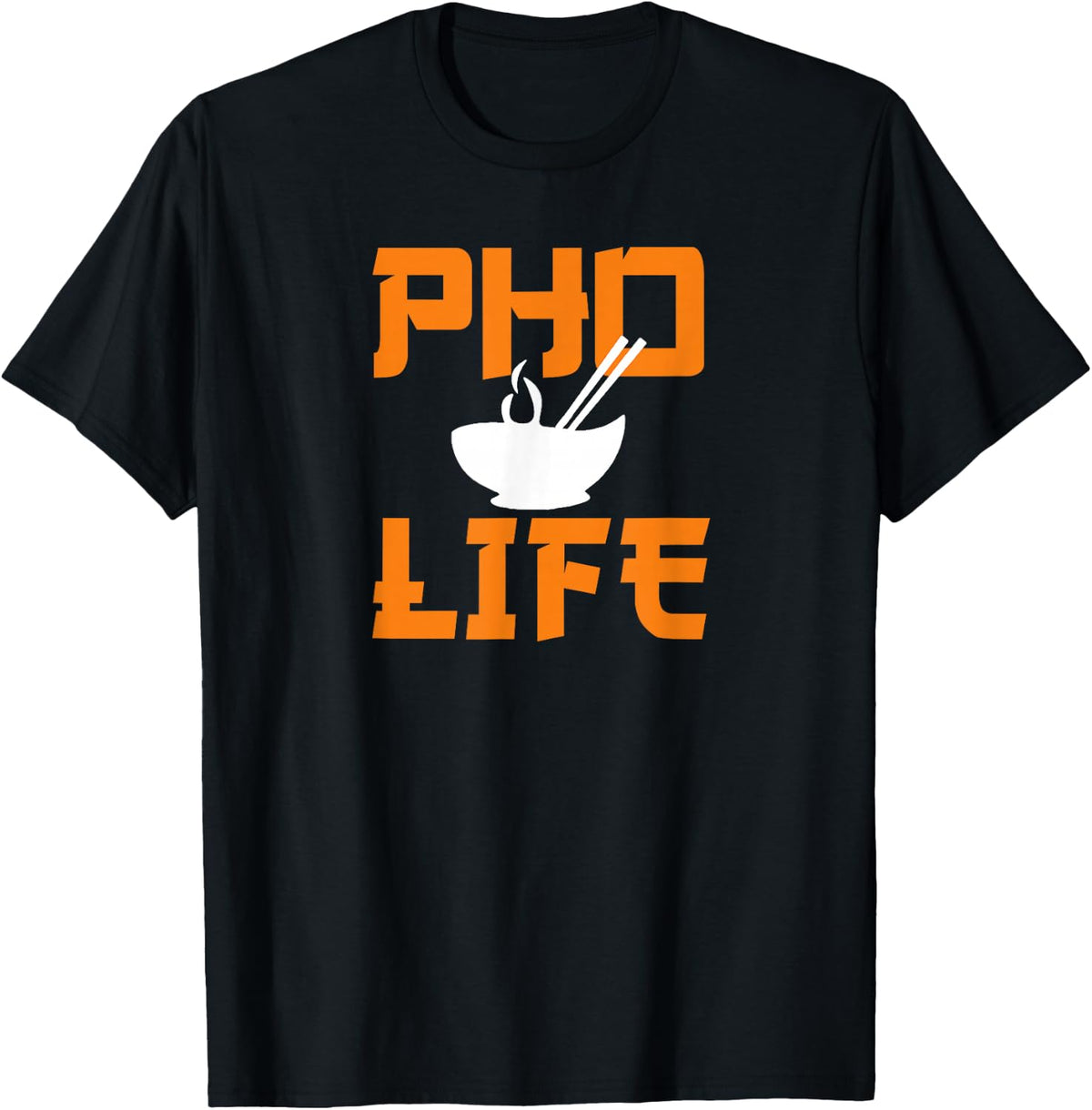 Pho Life Funny Vietnamese Pho Noodle Soup Lover T-Shirt - Black