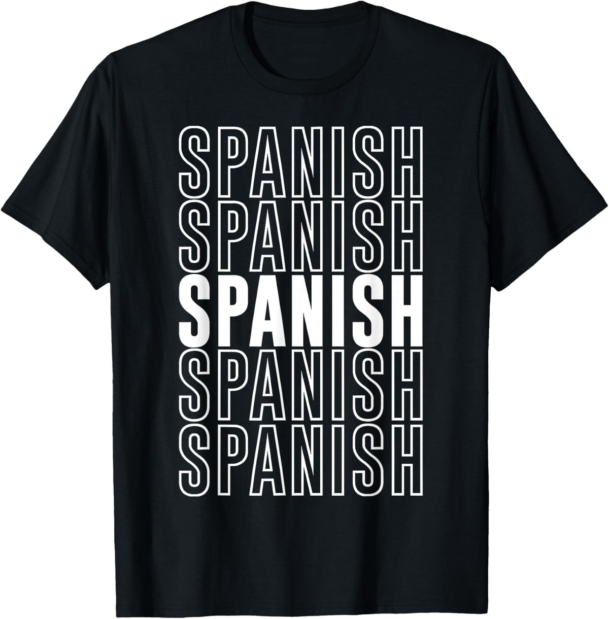 Spanish T-Shirt - Black