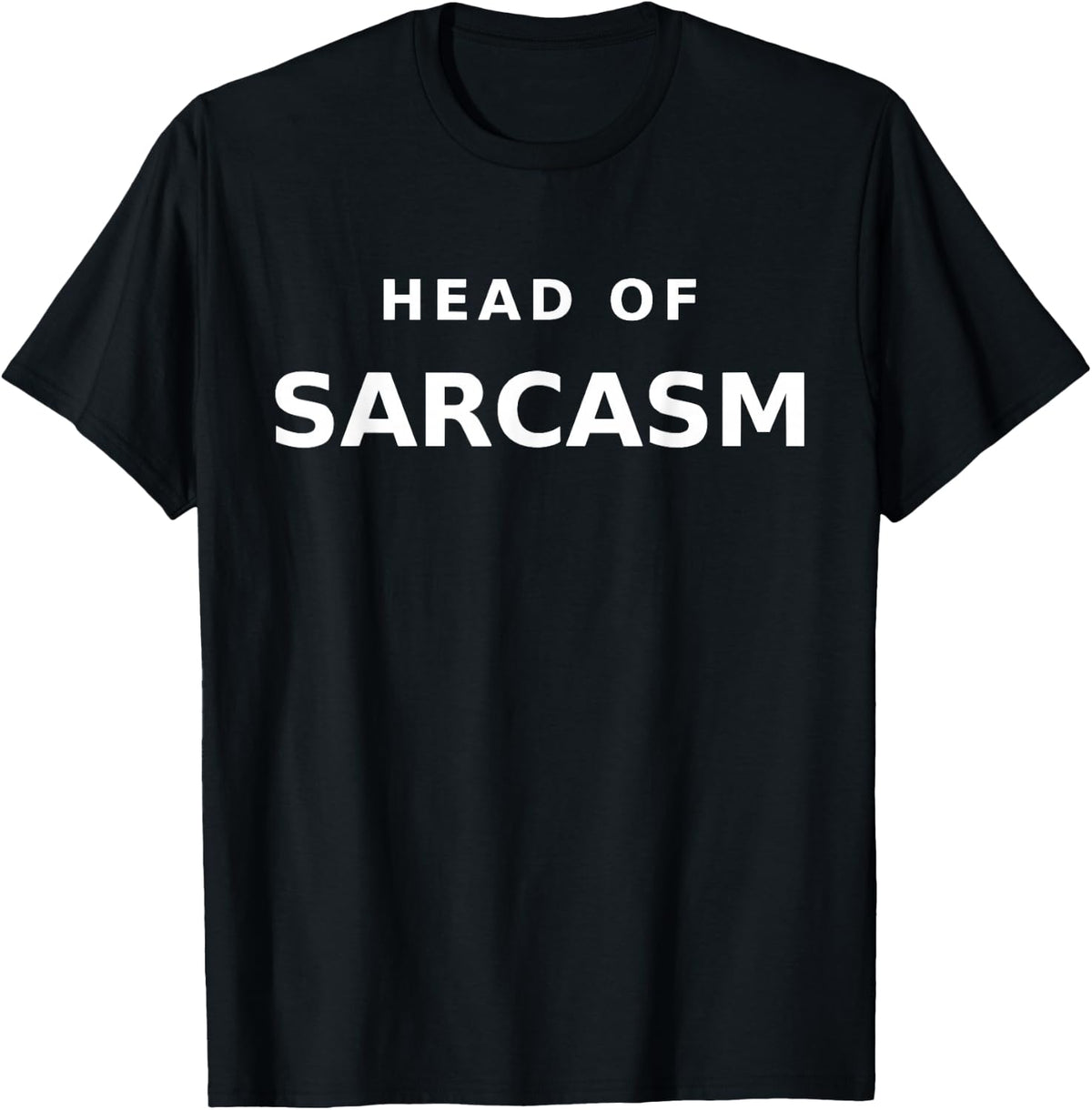 Head of Sarcasm T-Shirt - Black