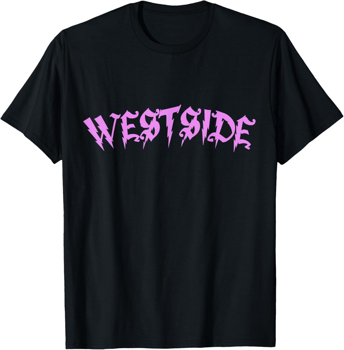 Westside Westcoast Los Angeles Hip Hop Rap in California T-Shirt - Black