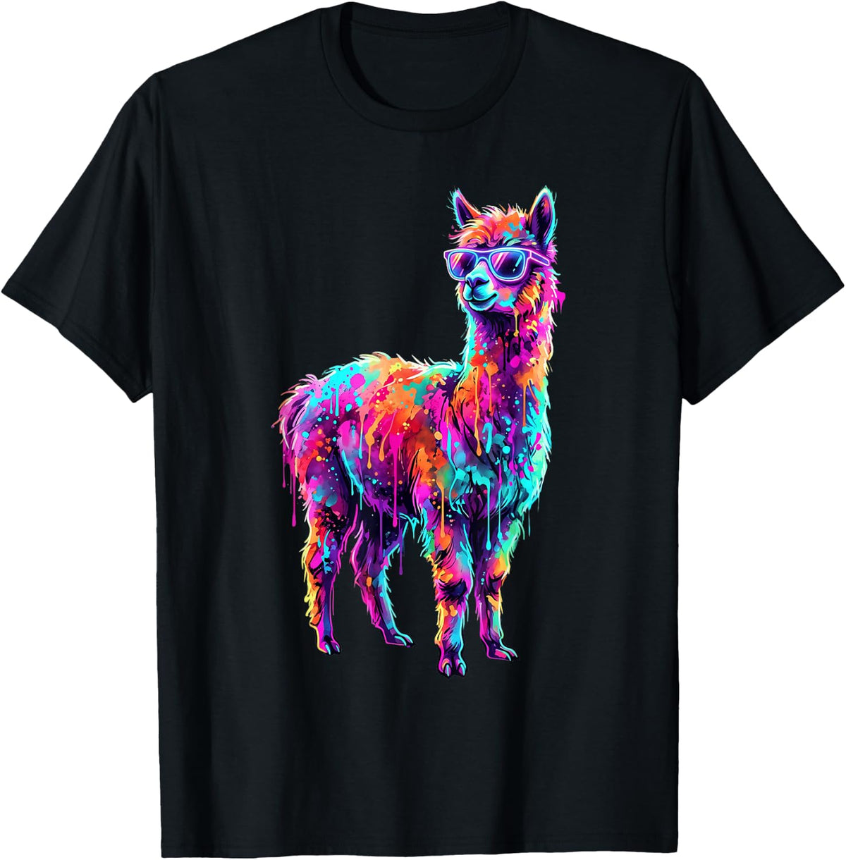 Alpaca T-Shirt - Black