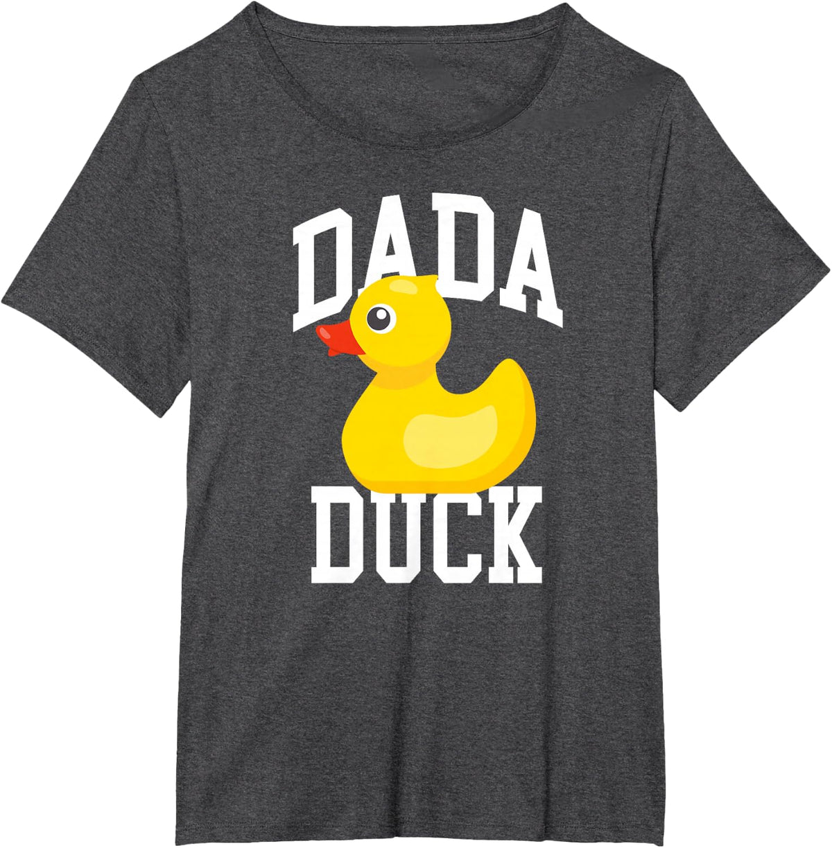 Dada Duck, Duck Papa Gift for Duck Love T-Shirt - Dark Heather Grey