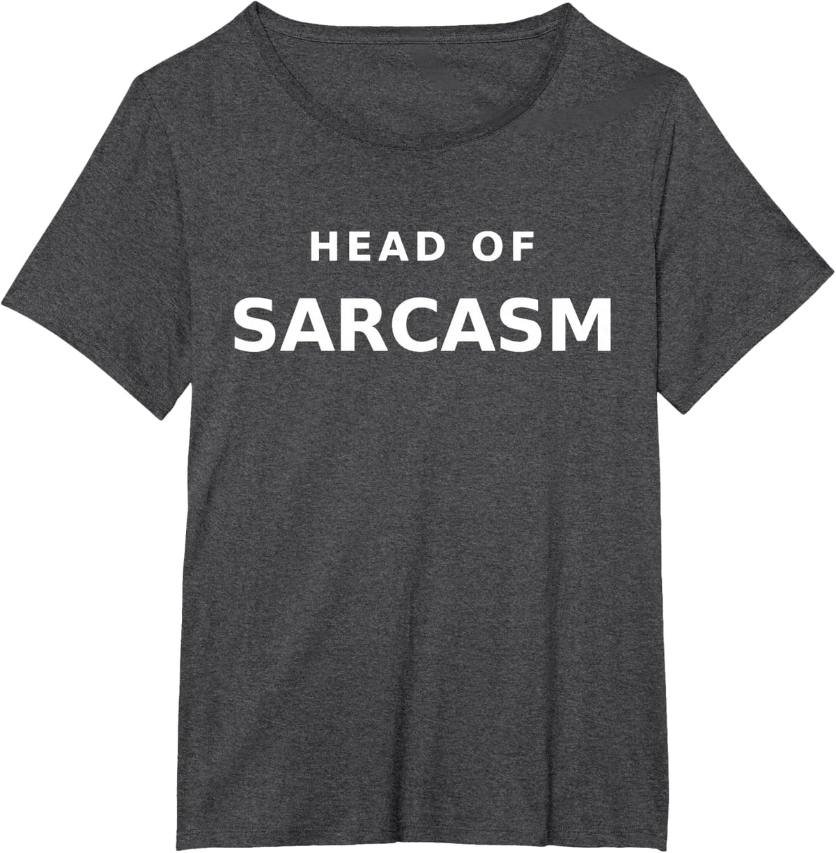 Head of Sarcasm T-Shirt - Dark Heather Grey