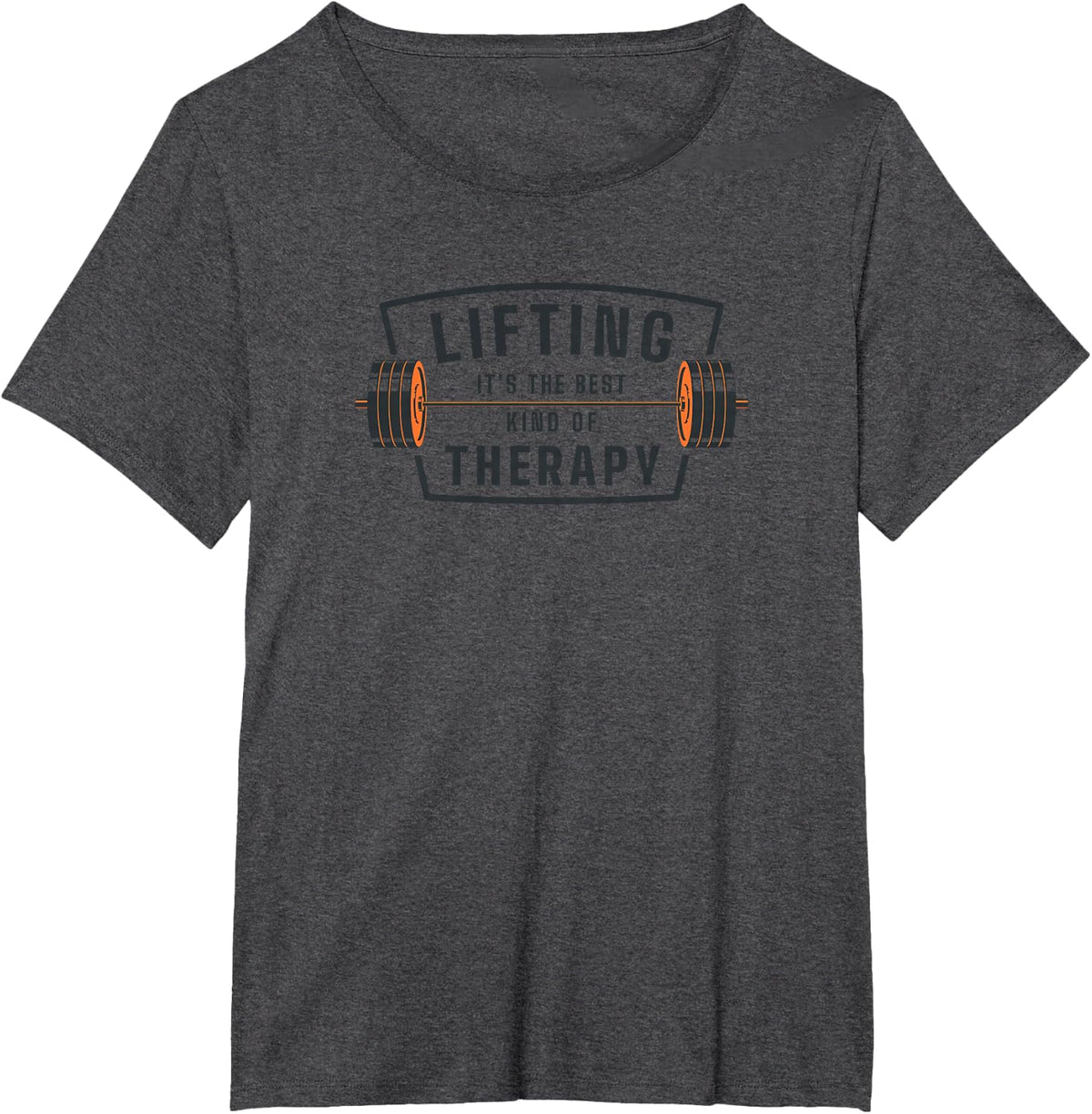 Weight Lifting Humor Meme Workout Gym Fitness Quote T-Shirt - Dark Heather Grey