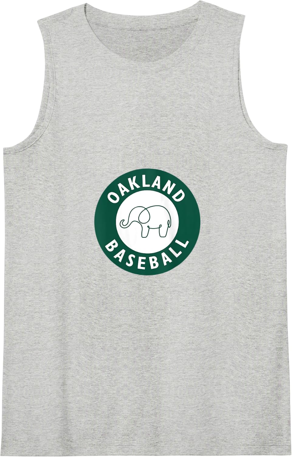 Oakland Baseball, Elephant Shirt, Pittsburgh Baseball Tank Top - Heather Grey