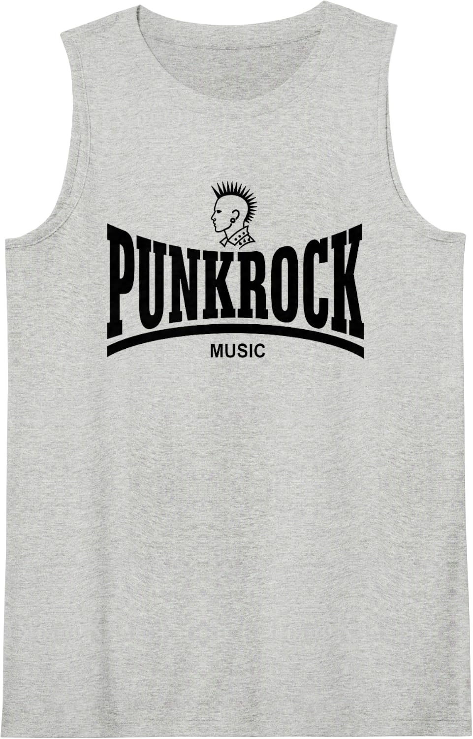 Punk Rock - Music Tank Top - Heather Grey