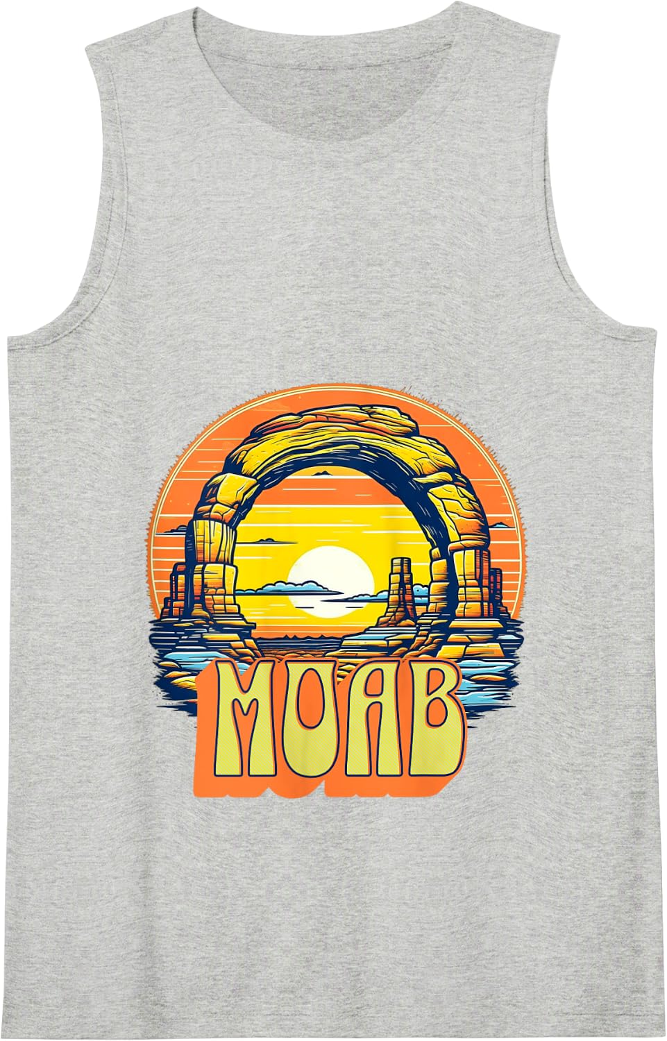 Moab Tank Top - Heather Grey
