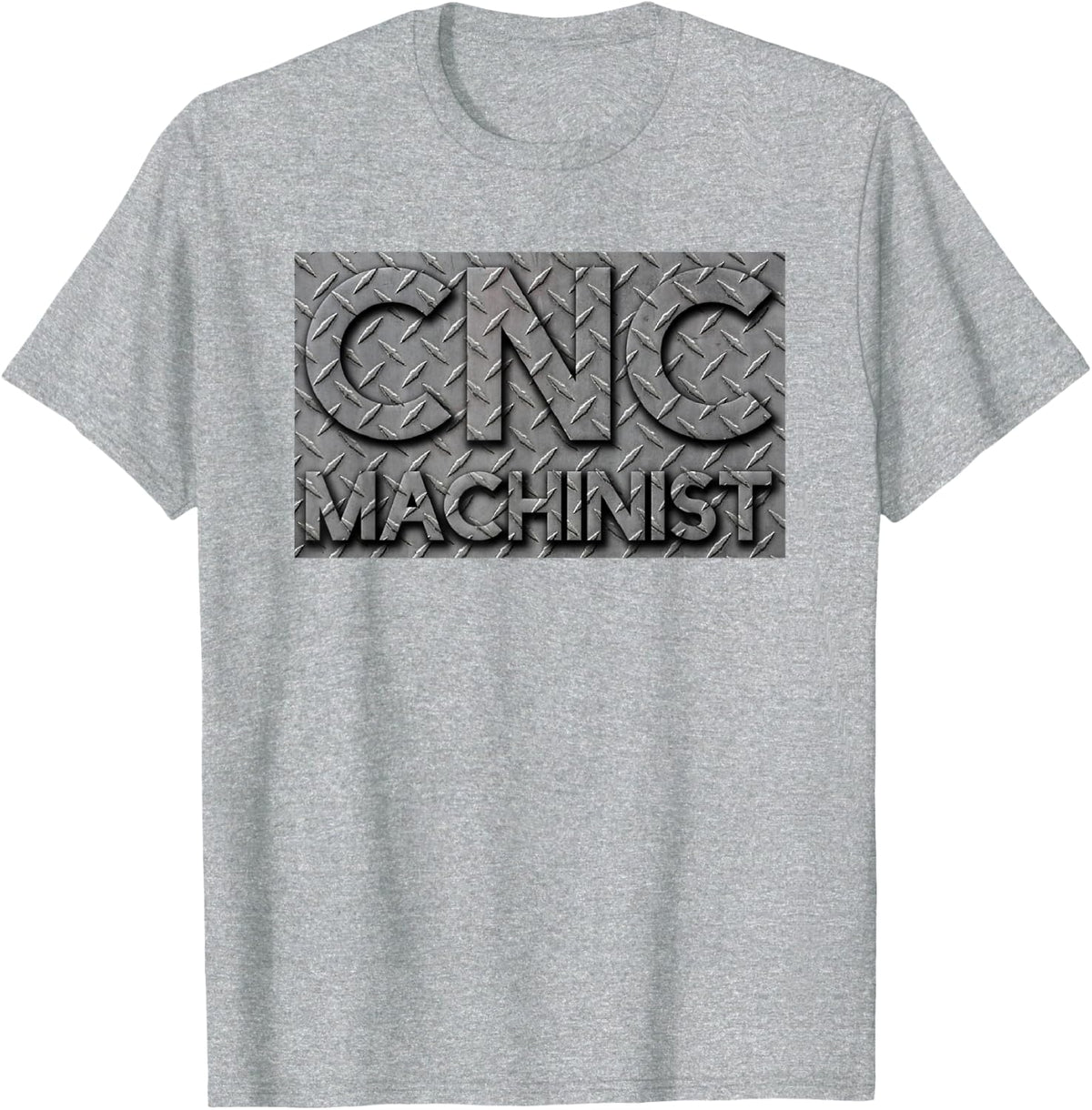 CNC Machinist Cool T-shirt Gift For CNC Operator T-Shirt - Heather Grey