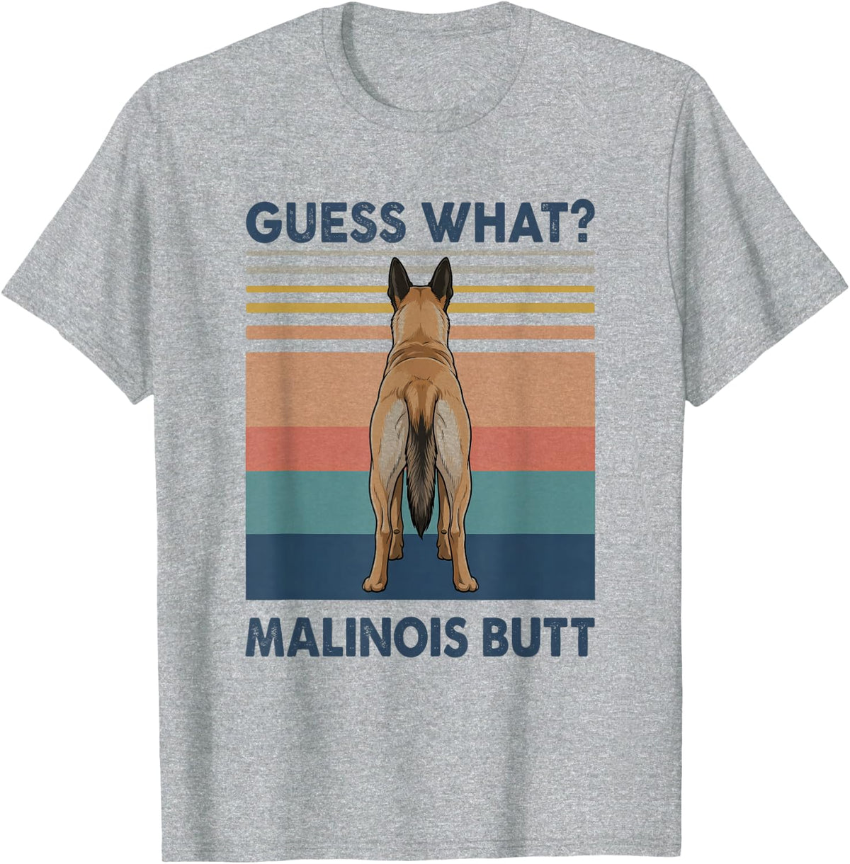 Belgian Malinois T-Shirt - Heather Grey